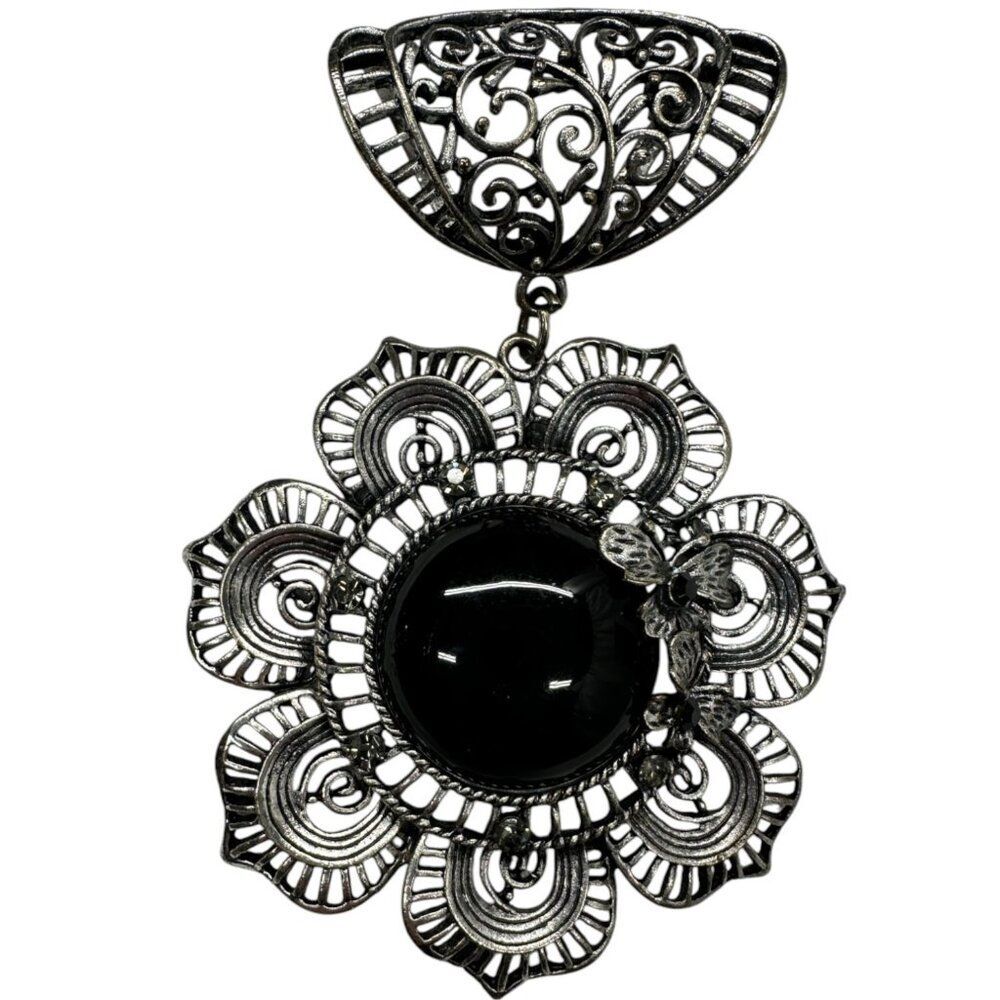 Floral Scarf Pendant